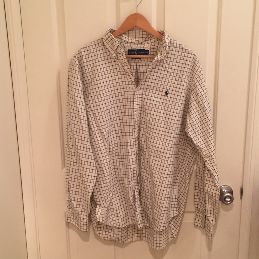 Ralph Lauren Plaid Button Down Shirt